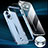 Carcasa Bumper Lujo Marco de Metal y Plastico Funda LF7 para Apple iPhone 13 Pro