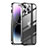 Carcasa Bumper Lujo Marco de Metal y Plastico Funda LO1 para Apple iPhone 14 Pro