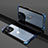 Carcasa Bumper Lujo Marco de Metal y Plastico Funda SQ1 para Apple iPhone 14 Pro