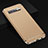 Carcasa Bumper Lujo Marco de Metal y Plastico Funda T01 para Samsung Galaxy S10