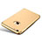 Carcasa Bumper Lujo Marco de Metal y Plastico M02 para Apple iPhone 6 Oro