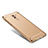 Carcasa Bumper Lujo Marco de Metal y Plastico M02 para Huawei GR5 (2017) Oro