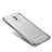 Carcasa Bumper Lujo Marco de Metal y Plastico M02 para Huawei Honor 6X Plata