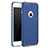 Carcasa Bumper Lujo Marco de Metal y Plastico para Apple iPhone 6S Plus Azul