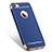 Carcasa Bumper Lujo Marco de Metal y Plastico para Apple iPhone SE Azul