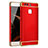 Carcasa Bumper Lujo Marco de Metal y Plastico para Huawei P9 Plus Rojo