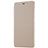 Carcasa de Cuero Cartera con Soporte L01 para Xiaomi Mi 5S Plus Oro