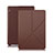 Carcasa de Cuero Cartera con Soporte L02 para Huawei MediaPad T3 10 AGS-L09 AGS-W09 Marron