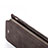 Carcasa de Cuero Cartera con Soporte L04 para Apple iPhone 6 Marron