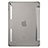 Carcasa de Cuero Cartera con Soporte L06 para Apple iPad Mini 4 Plata