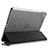 Carcasa de Cuero Cartera con Soporte para Apple iPad Air 2 Negro