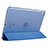 Carcasa de Cuero Cartera con Soporte para Apple iPad Pro 9.7 Azul