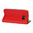 Carcasa de Cuero Cartera con Soporte para Samsung Galaxy S7 G930F G930FD Rojo