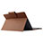 Carcasa de Cuero Cartera con Teclado para Huawei MediaPad M2 10.0 M2-A01 M2-A01W M2-A01L Marron