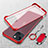 Carcasa Dura Cristal Plastico Funda Rigida Transparente con Magnetico Anillo de dedo Soporte para Apple iPhone 15
