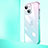 Carcasa Dura Cristal Plastico Funda Rigida Transparente Gradiente QC1 para Apple iPhone 13