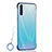 Carcasa Dura Cristal Plastico Funda Rigida Transparente H02 para Oppo A91