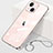 Carcasa Dura Cristal Plastico Funda Rigida Transparente H09 para Apple iPhone 15