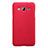 Carcasa Dura Plastico Rigida Mate M02 para Samsung Galaxy Amp Prime J320P J320M Rojo