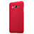 Carcasa Dura Plastico Rigida Mate M02 para Samsung Galaxy Amp Prime J320P J320M Rojo