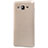 Carcasa Dura Plastico Rigida Mate M02 para Samsung Galaxy On5 G550FY Oro