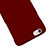 Carcasa Dura Plastico Rigida Mate para Apple iPhone 6 Plus Rojo Rosa