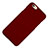 Carcasa Dura Plastico Rigida Mate para Apple iPhone 6 Rojo Rosa