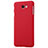 Carcasa Dura Plastico Rigida Mate para Samsung Galaxy J5 Prime G570F Rojo