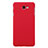 Carcasa Dura Plastico Rigida Mate para Samsung Galaxy On7 (2016) G6100 Rojo