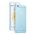 Carcasa Dura Ultrafina Transparente Mate para Apple iPhone 6 Azul Cielo