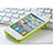 Carcasa Gel Ultrafina Transparente para Apple iPhone 4S Amarillo
