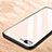 Carcasa Silicona Goma Espejo R02 para Apple iPhone 7 Plus Rosa