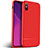 Carcasa Silicona Goma Twill Z01 para Apple iPhone X Rojo