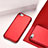 Carcasa Silicona Ultrafina Goma G01 para Apple iPhone 6S Plus Rojo