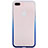 Carcasa Silicona Ultrafina Transparente Gradiente para Apple iPhone 7 Plus Azul