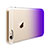 Carcasa Silicona Ultrafina Transparente Gradiente Z01 para Apple iPhone 6S Morado