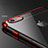 Carcasa Silicona Ultrafina Transparente H03 para Apple iPhone 6 Plus Rojo