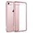 Carcasa Silicona Ultrafina Transparente H11 para Apple iPhone SE3 ((2022)) Oro Rosa