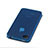 Carcasa Silicona Ultrafina Transparente Mate para Apple iPhone 4 Azul