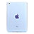 Carcasa Silicona Ultrafina Transparente para Apple iPad Mini 2 Azul Cielo