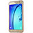 Carcasa Silicona Ultrafina Transparente T03 para Samsung Galaxy On5 G550FY Oro