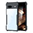 Carcasa Silicona Ultrafina Transparente T05 para Google Pixel 7a 5G Negro