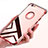 Carcasa Silicona Ultrafina Transparente T14 para Apple iPhone 6 Rojo