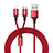 Cargador Cable Lightning USB Carga y Datos Android Micro USB ML05