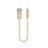 Cargador Cable USB Carga y Datos 15cm S01 para Apple iPad 3