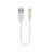 Cargador Cable USB Carga y Datos 15cm S01 para Apple iPad 4