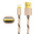 Cargador Cable USB Carga y Datos L01 para Apple iPad Mini 4 Oro
