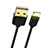 Cargador Cable USB Carga y Datos L02 para Apple iPad 10.2 (2020) Negro