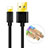 Cargador Cable USB Carga y Datos L02 para Apple iPhone Xs Negro