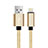 Cargador Cable USB Carga y Datos L07 para Apple iPhone Xs Max Oro